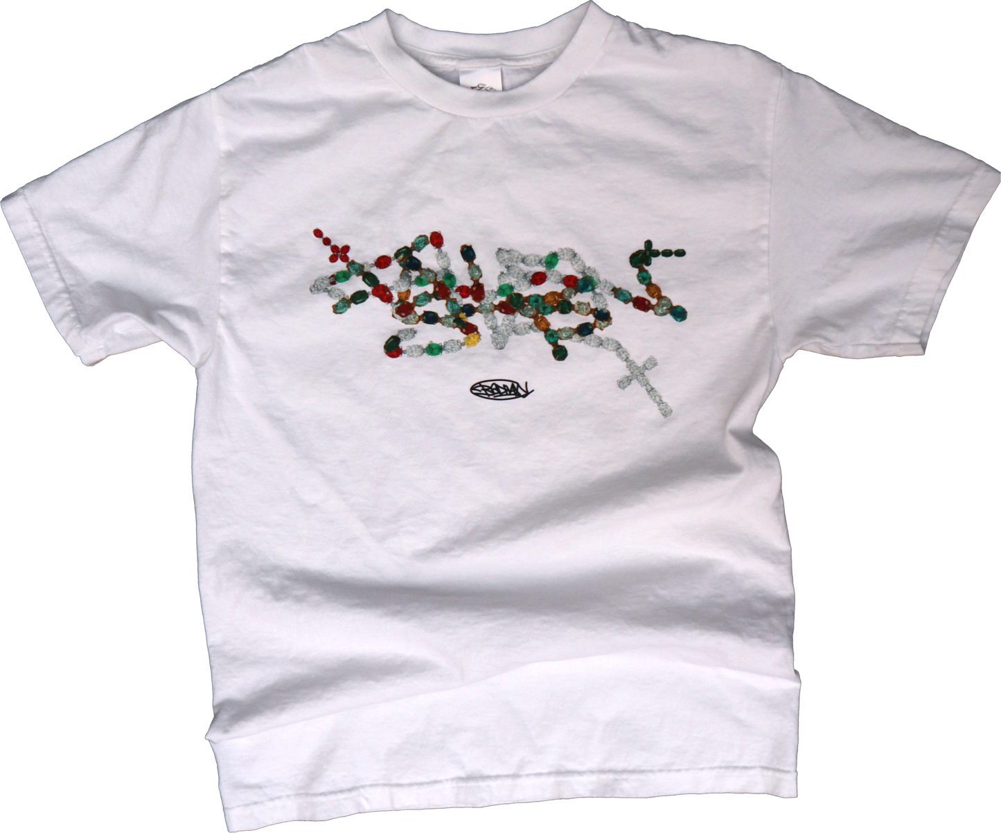 "DROPPIN JEWELS" GRAPHIC TEE