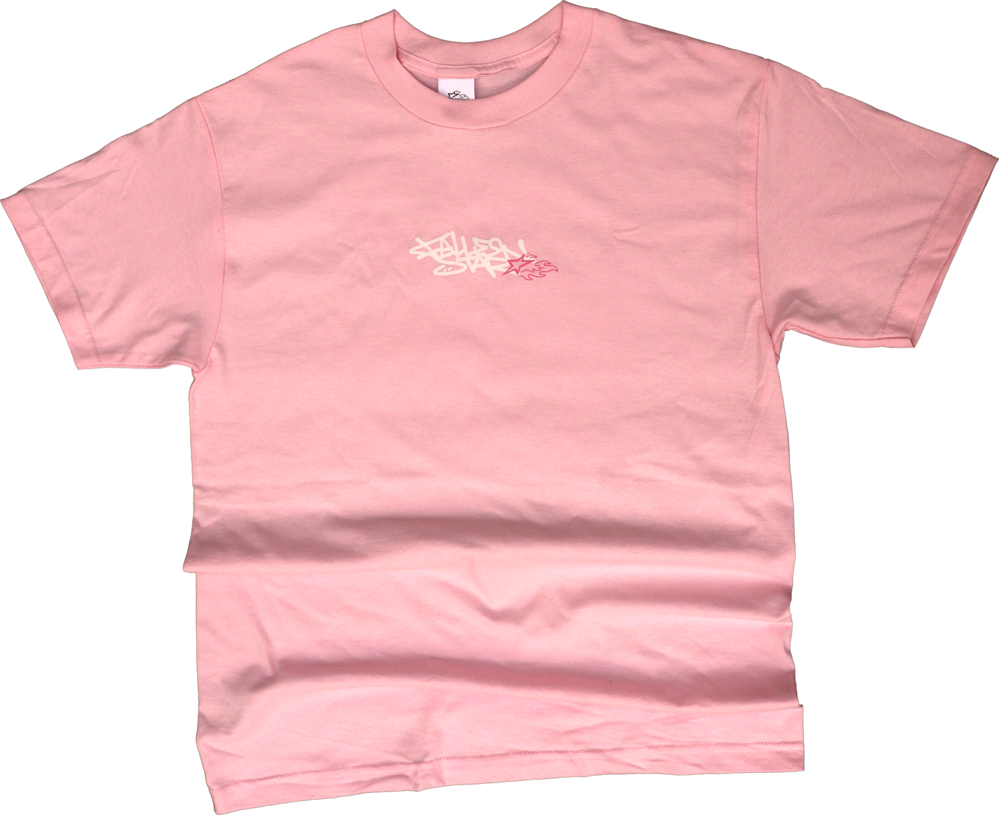 "HIBISCUS" PINK  GRAFFITI TEE